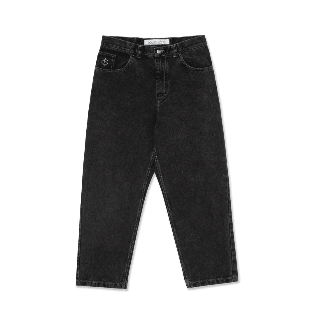Big Boy Pants - Silver Black - XXXS
