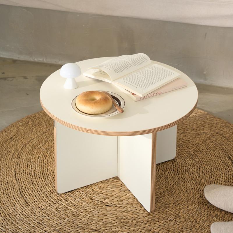 소프시스 올리브 미니멀 테이블 500