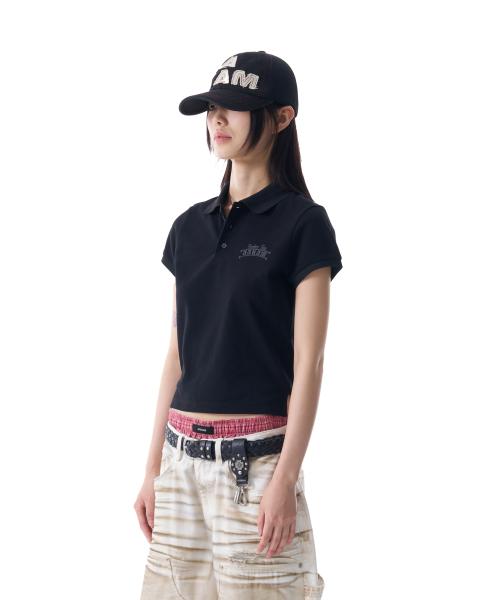 Crack Printed PK T-Shirts (Black)
