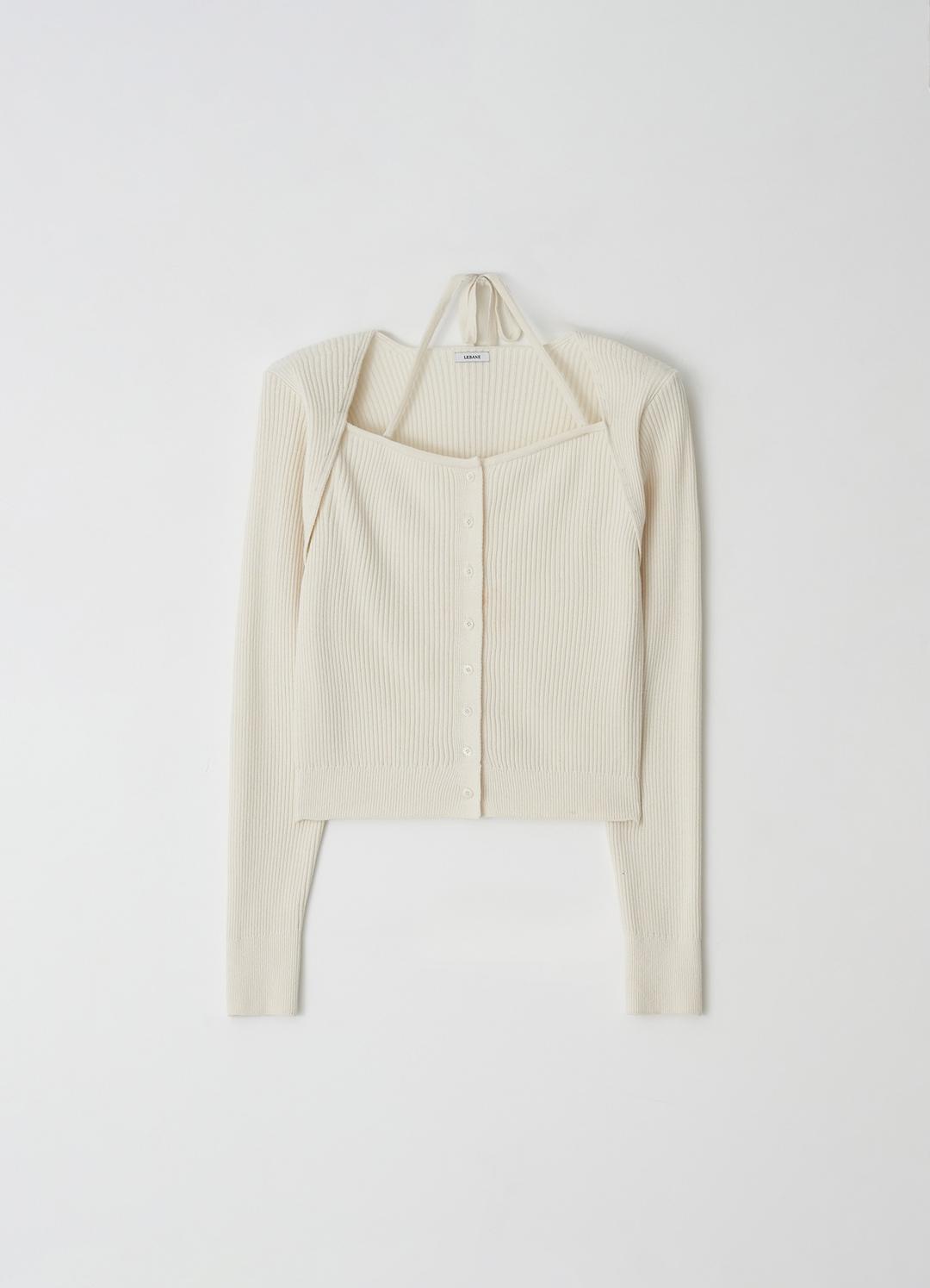 3RD Bonnie Knit Cardigan(Ivory)