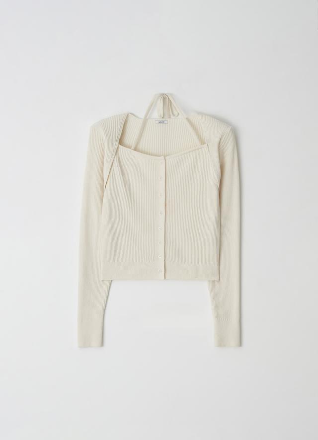 3RD Bonnie Knit Cardigan(Ivory)
