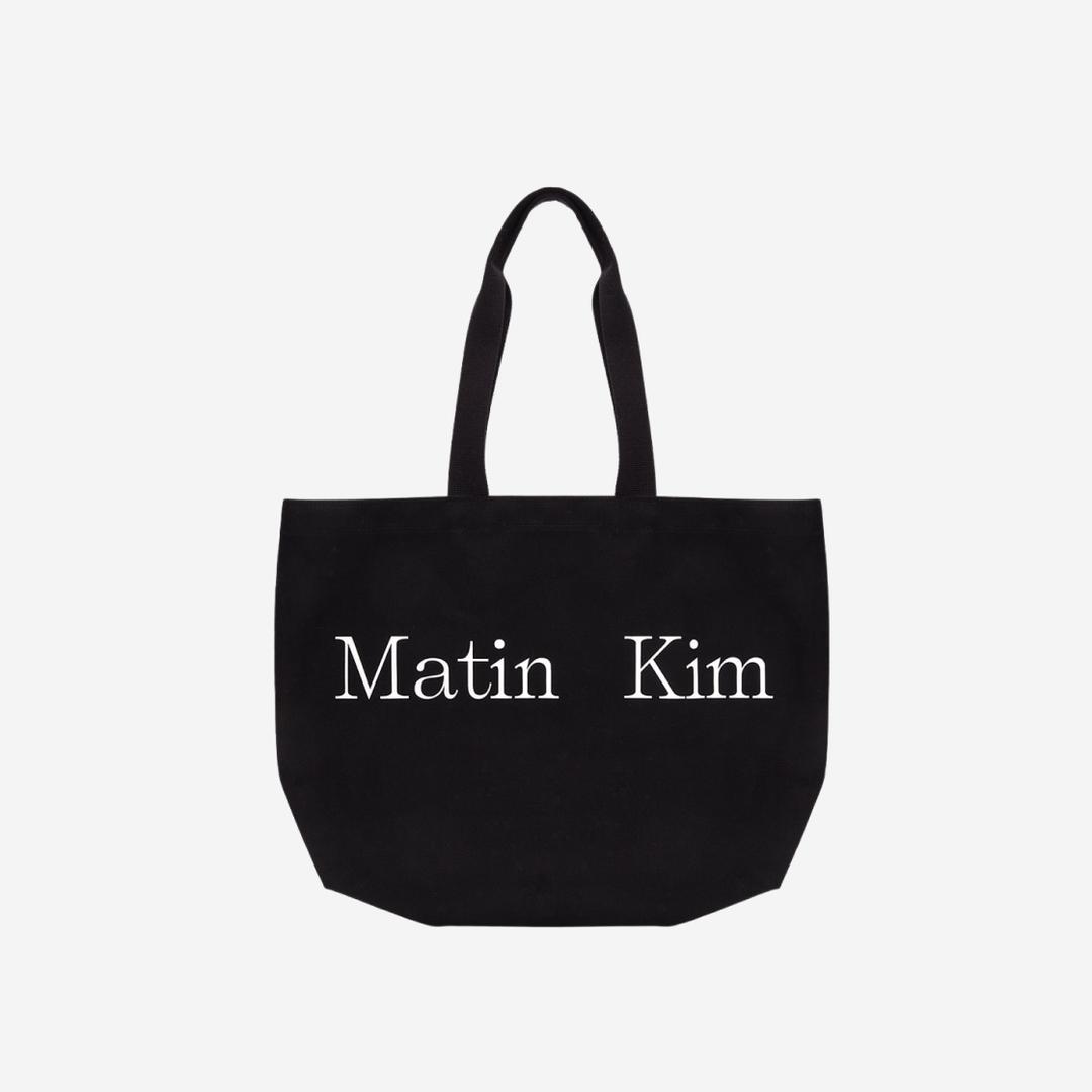 Matin Kim Matin Logo Ecobag Black
