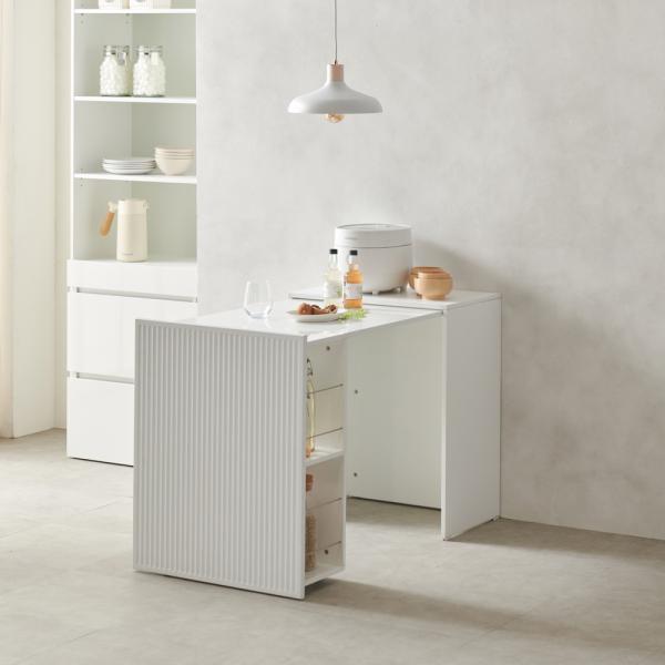 위니 슬라이드 접이식 확장형 원룸 테이블 dn