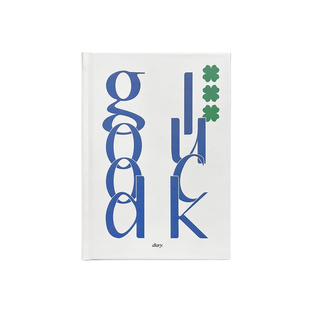 [12월 14일 출고] Good Luck Diary_White (12개월용)