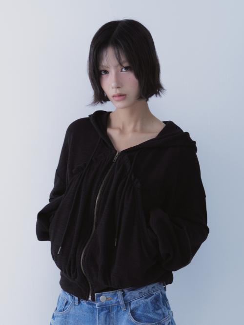 BALLOON BREAD HOOD ZIP UP