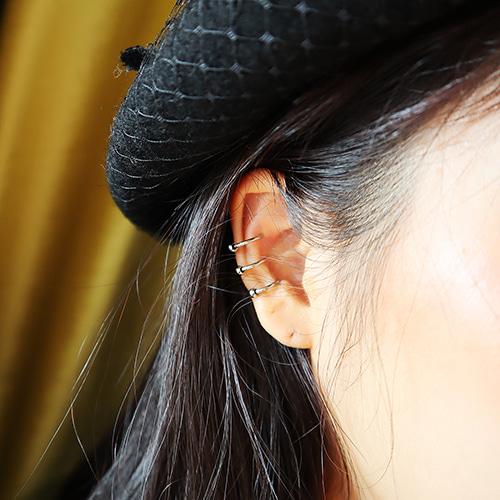 ball 3 line earcuff