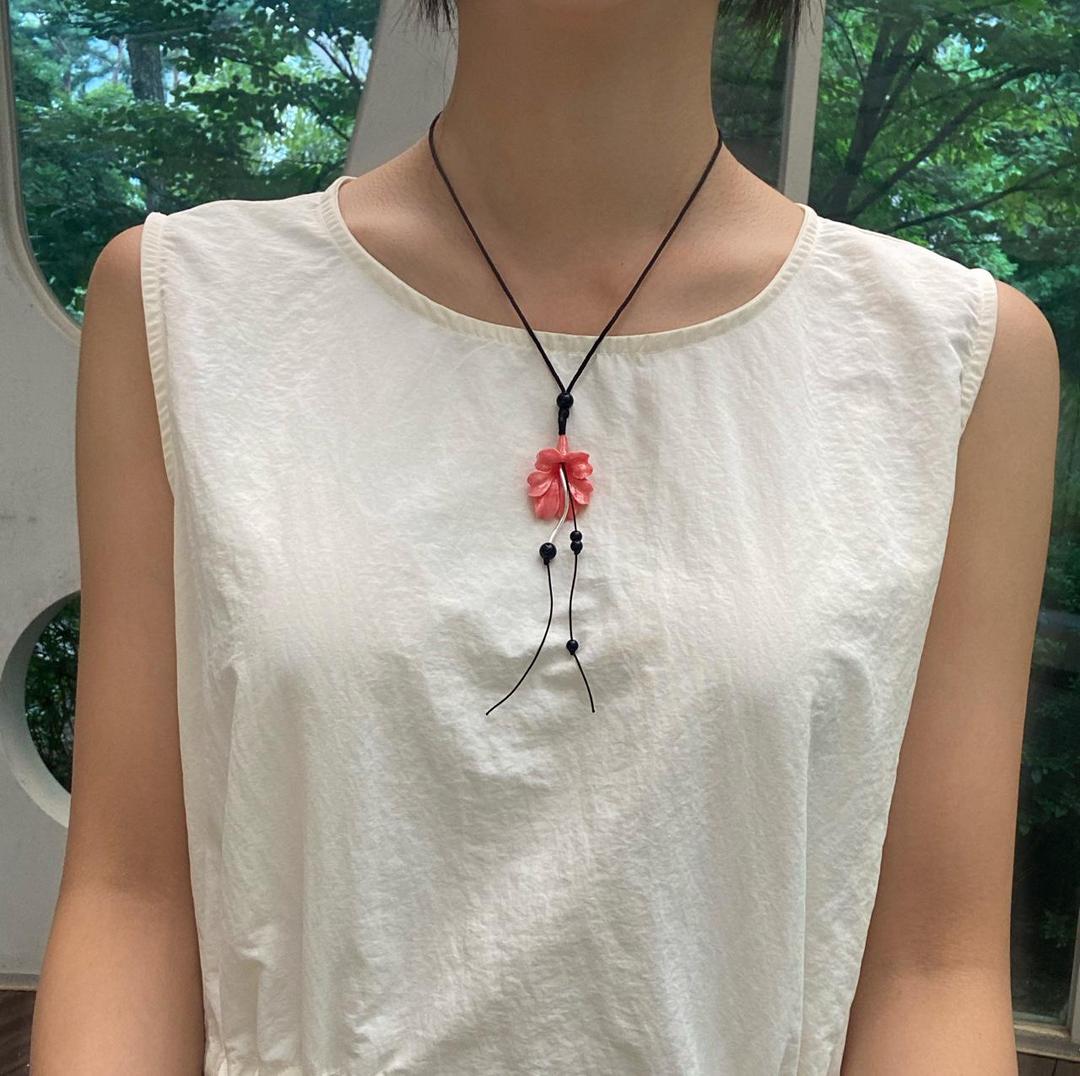 치치포유 [치치포유] 한 떨기 능소화 코랄 (silver)