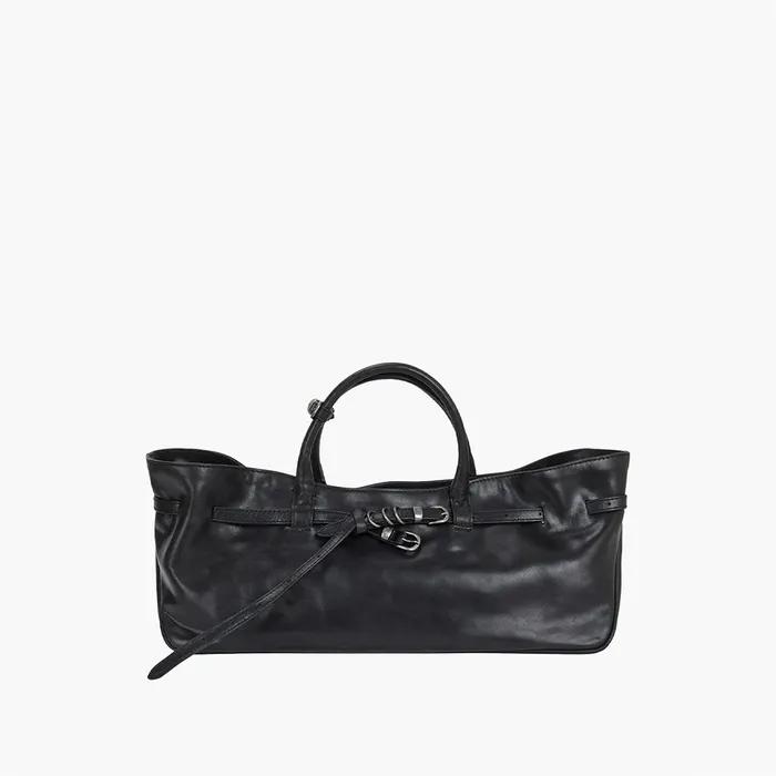 GRANDMA USED BAG_black pull-up