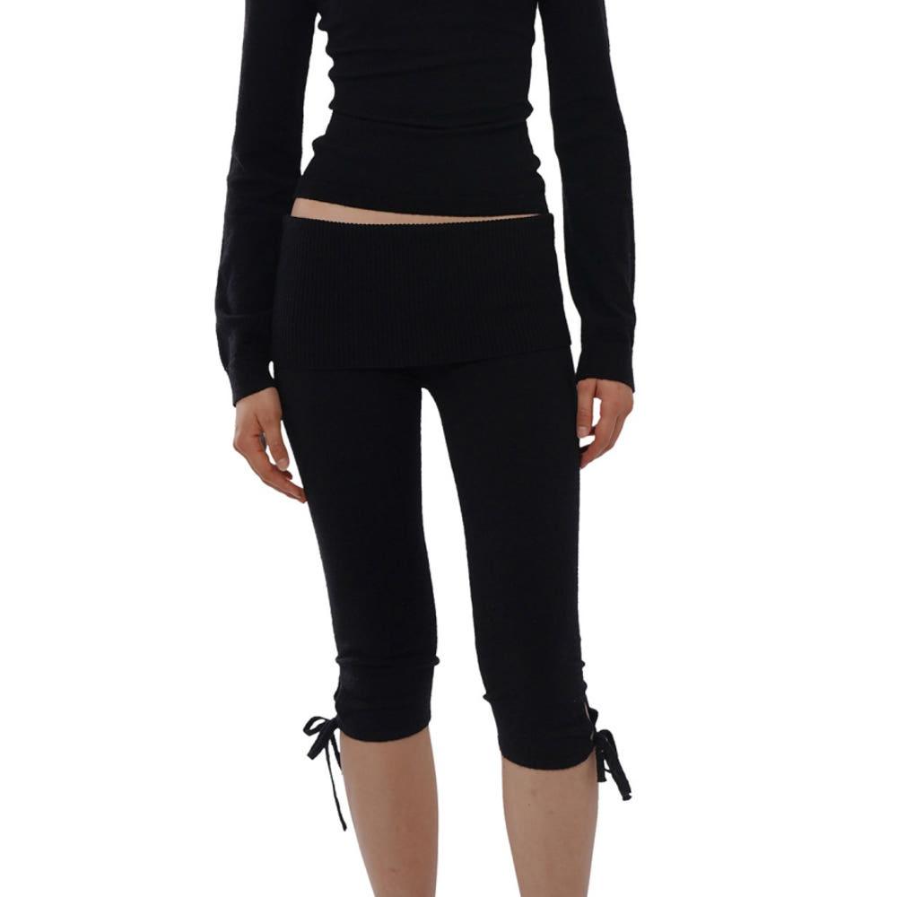 SWEETCHILLING 스위트칠링 니트 팬츠 카프리 크롭 팬츠 3COLOR