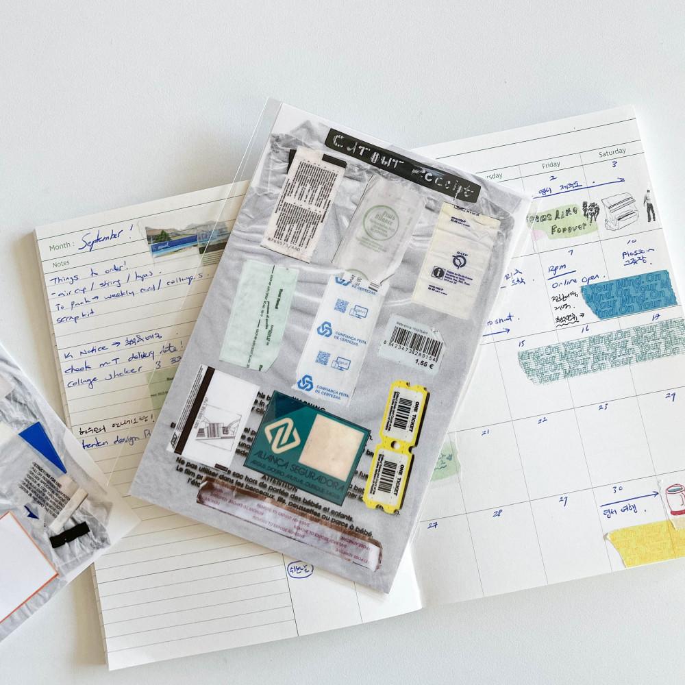 Cut out sticker Receipts