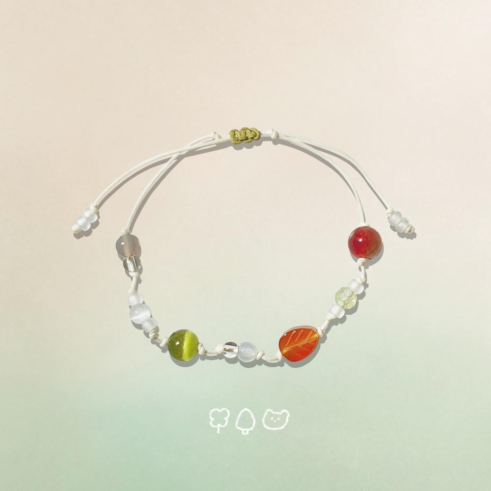 [행운숲] 숲의 열매 _ 매듭 팔찌