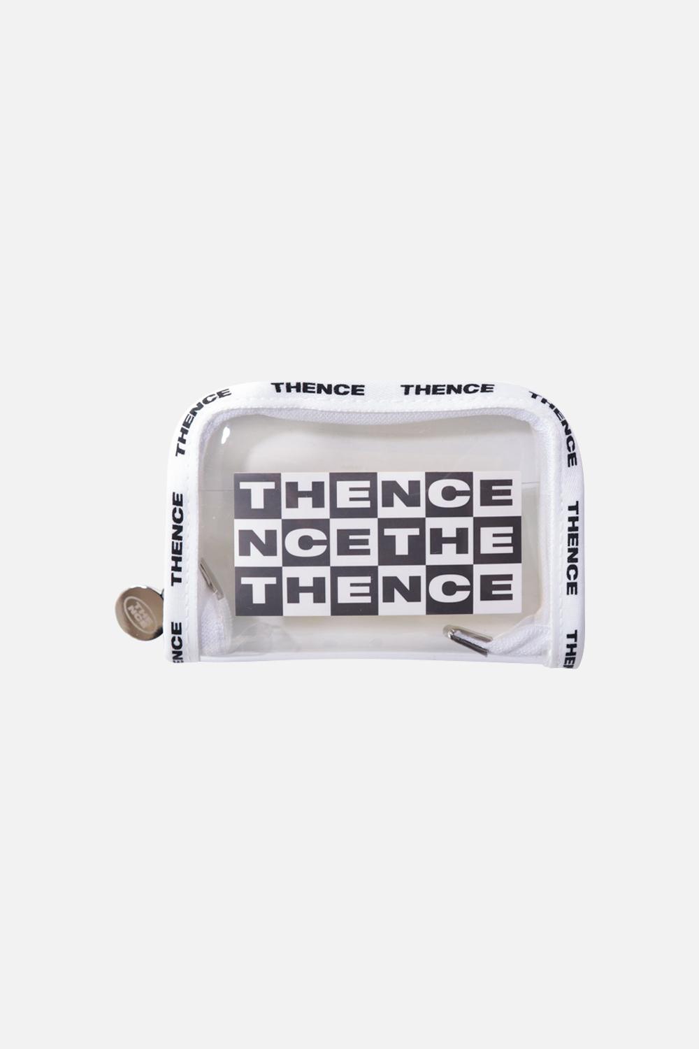 Clear Sewing Mini Pouch_White