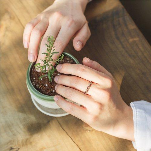 나뭇잎_할머니 일자리 기부반지