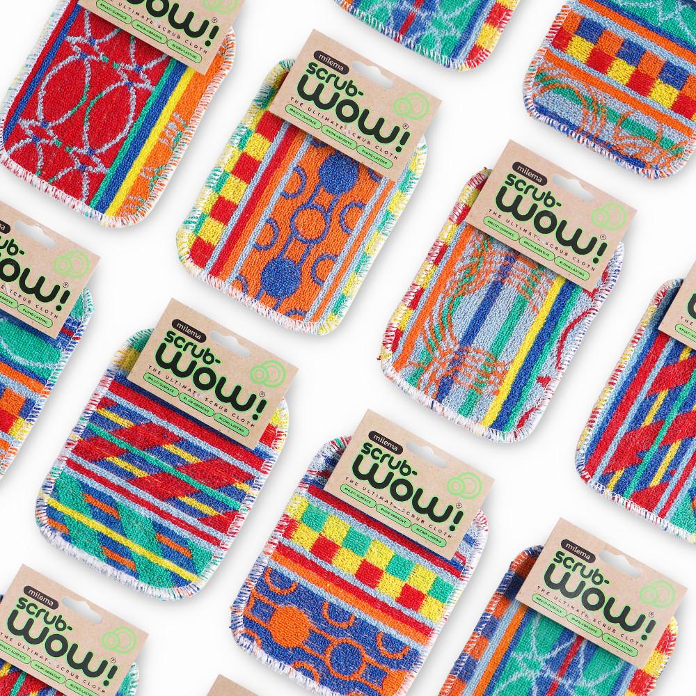 철 수세미대신 밀레마 폴란드 스크럽 수세미 기름기 찌든때 제거 만능 수세미 4P