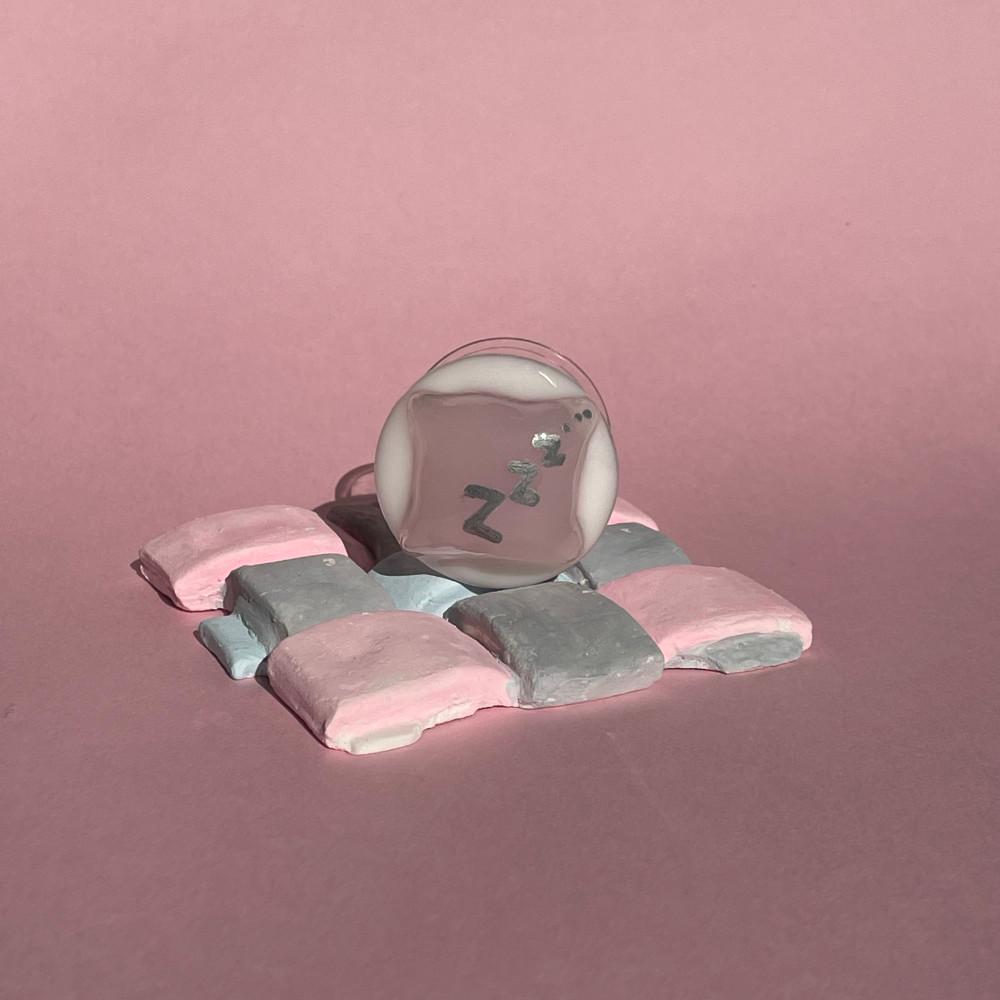 코튼 캔디 그립톡(small)