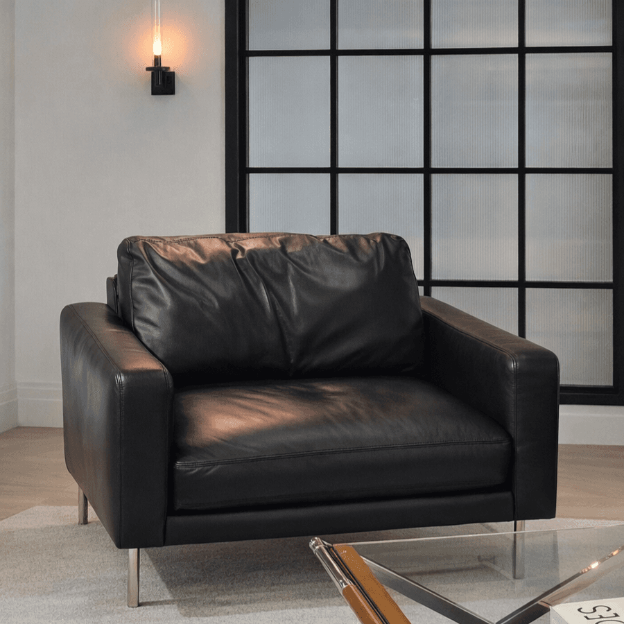 (슈퍼세일) 세마나 비네스 프리미엄 빈티지 가죽 1인 소파 SEMANA Viness Sofa 1 Seater