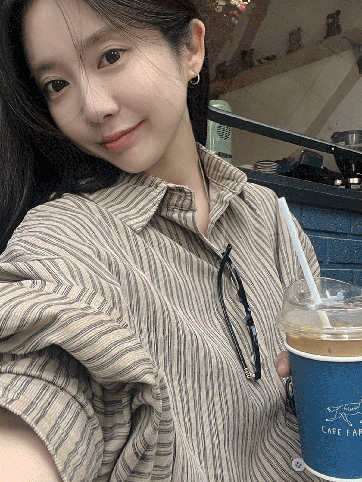 어리틀빗 autumn stripe corduroy shirt (2color) 단독진행! 당일발송
