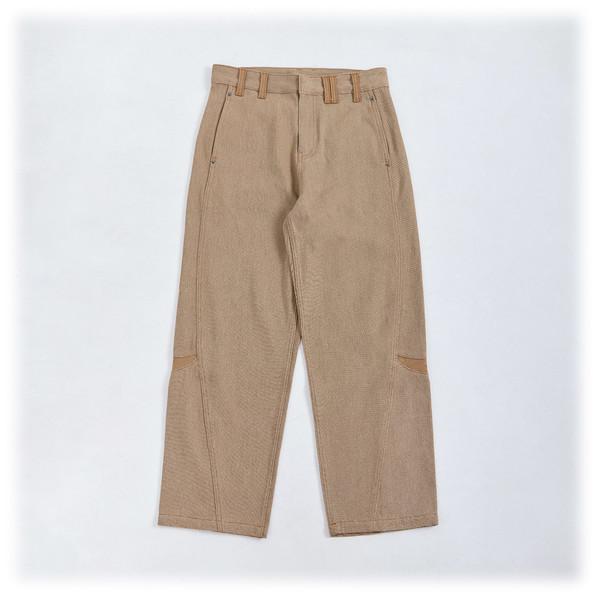 CRESCENT COTTON PANTS (CAMEL)
