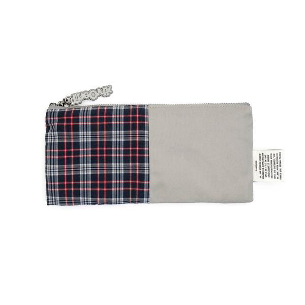 Patchwork Pencil Case (Gray)
