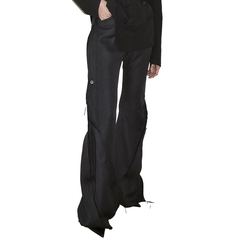 [CARNET ARCHIVE : 카르넷 아카이브] SACK TROUSERS BLACK