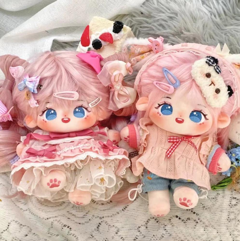 20cm 무속성 귀여운 솜인형 핑크