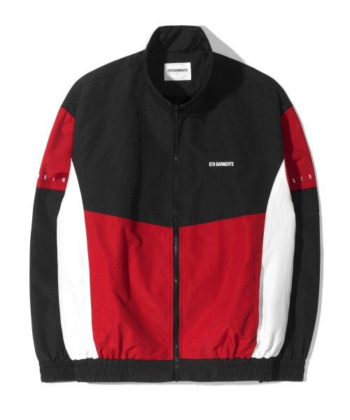 GB Old Track Jacket (Black/Red)