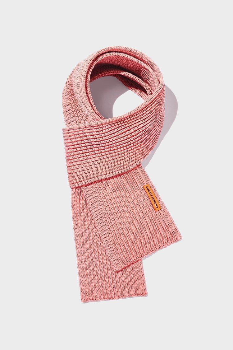 안데르센 안데르센 숏 머플러 Lyserod