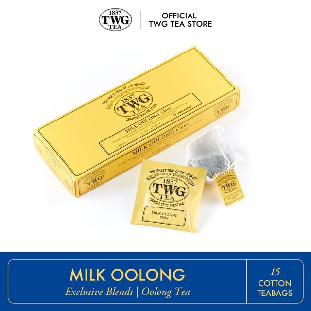 [TWG Tea] 밀크 우롱 (우롱차 티백 - 15개입)