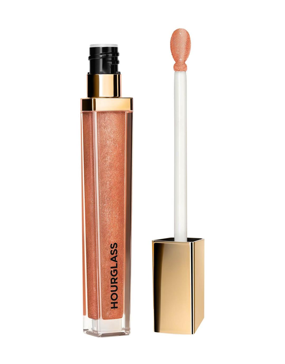 Unreal™ High Shine Volumizing Lip Gloss - Ignite - Peach with Gold Shimmer