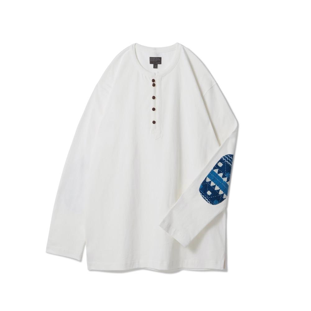 [Renewal] Loop Button Long Sleeve White V2