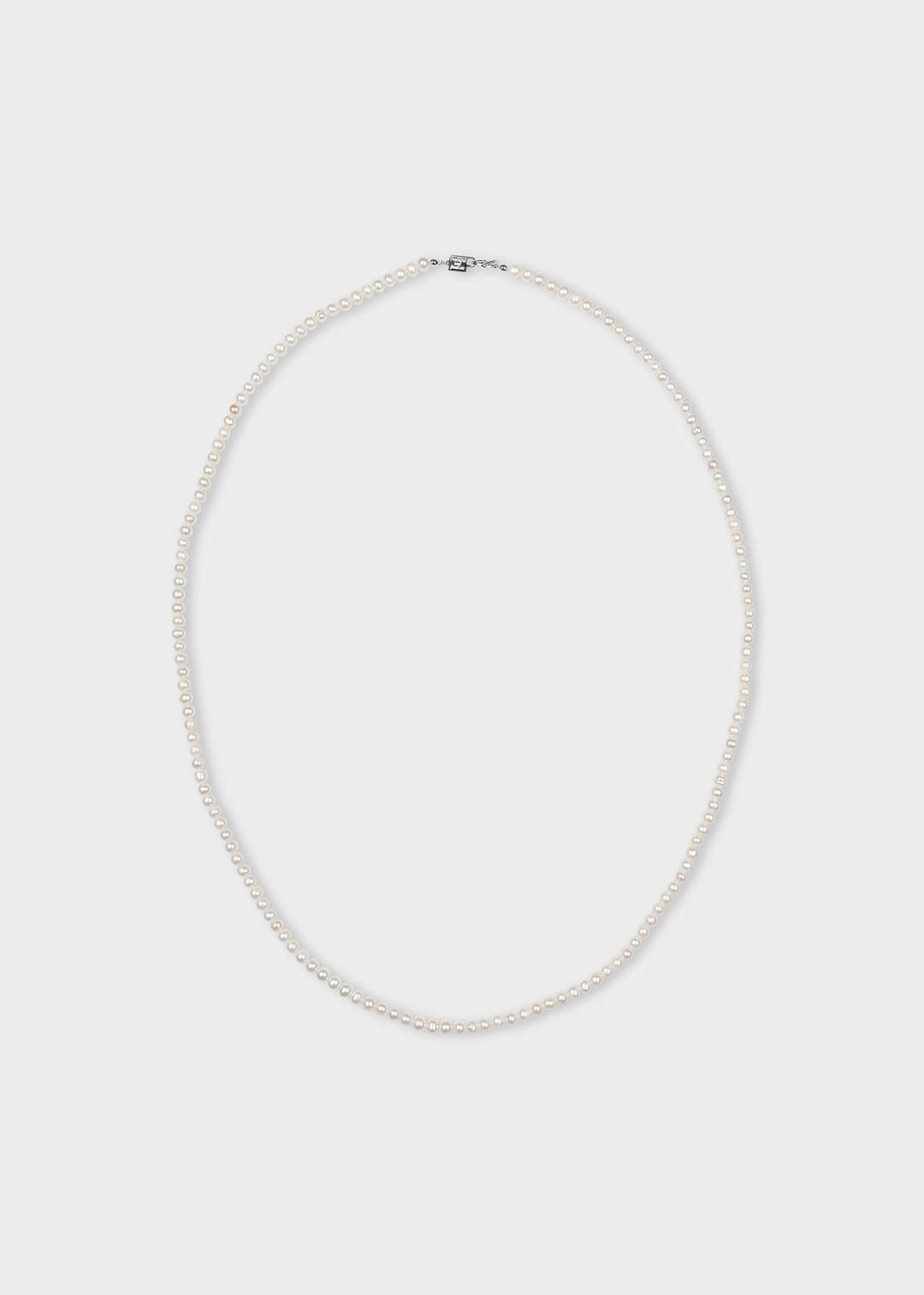 PR Pearl Long Necklace