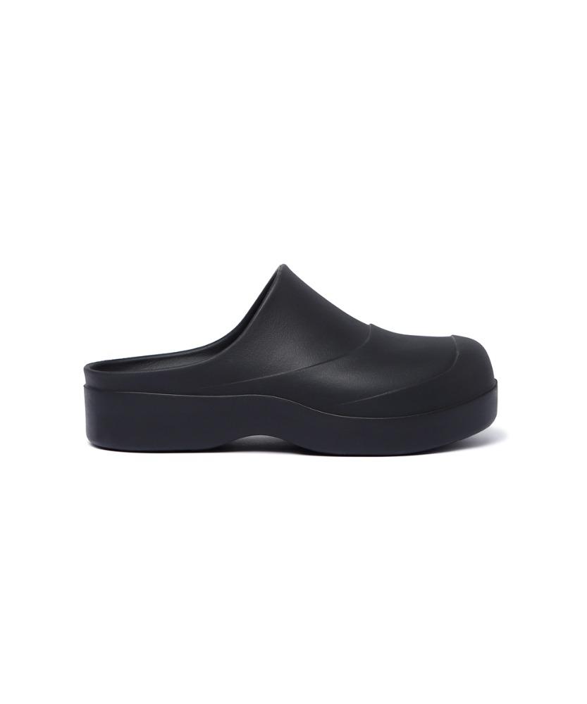 llud Rubber Clog Black