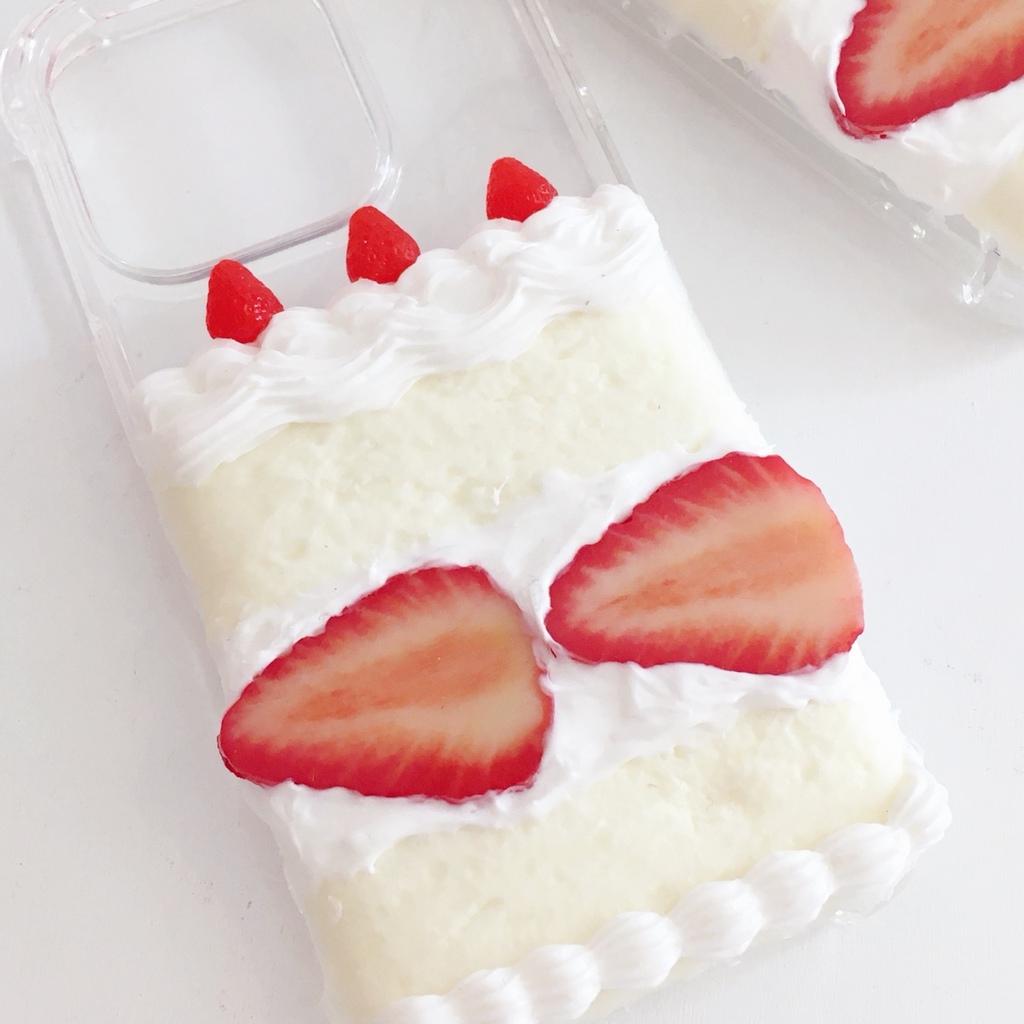 ☆ ⋆ ˳ ꒷ ♡　strawberry cake case