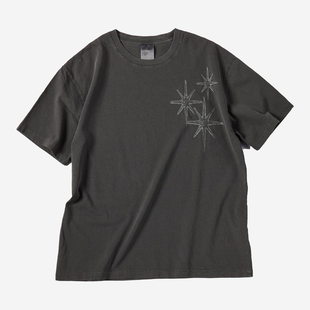 언타이틀 스테리나잇 피그먼트 워시 반팔 [워시드 블랙]