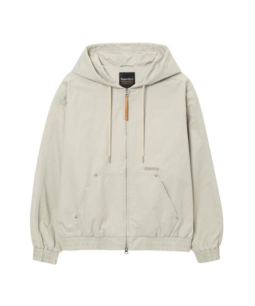 웨스턴 후드 자켓 베이지