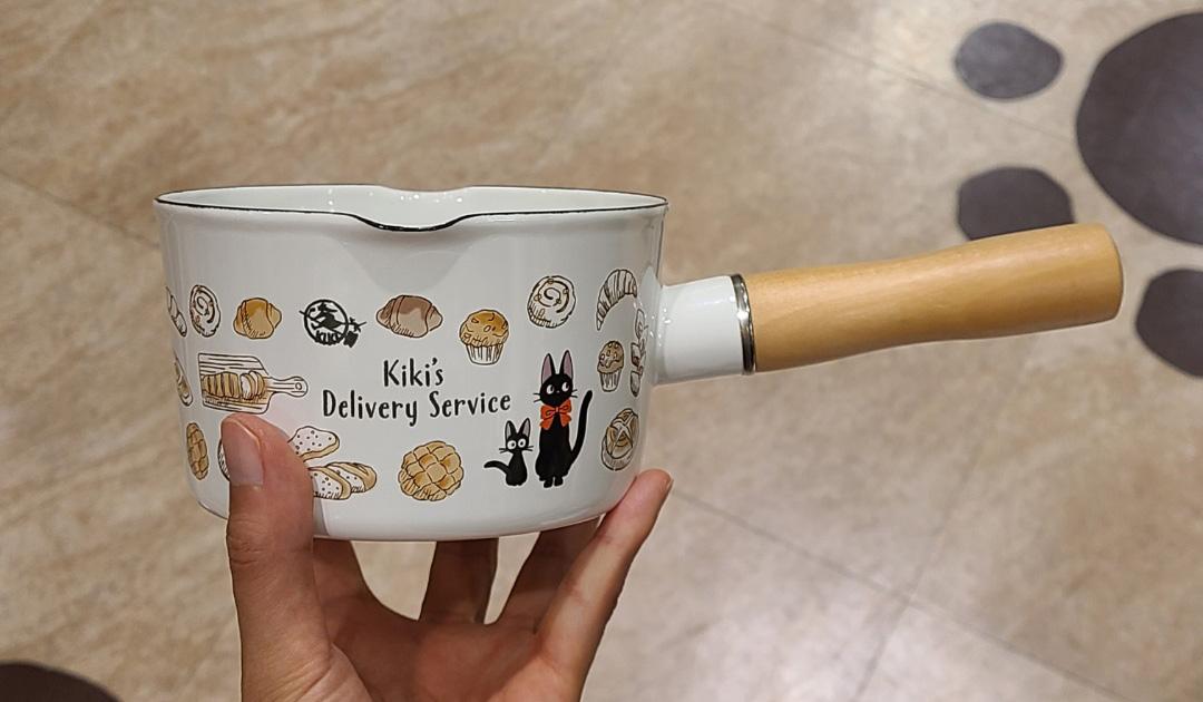 스튜디오 지브리 마녀배달부 키키 법랑 밀크 팬 냄비