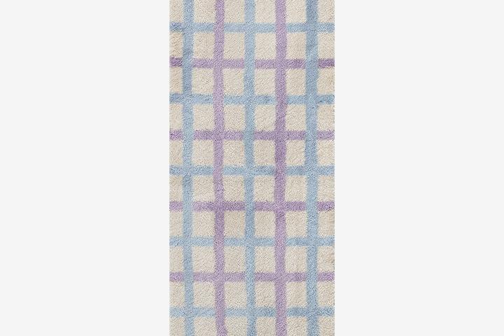 [10%쿠폰] 윈도우페인 체크 매트 - 파스텔 (50x120)