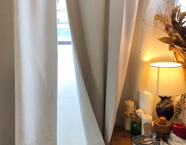 퓨어 암막 커튼