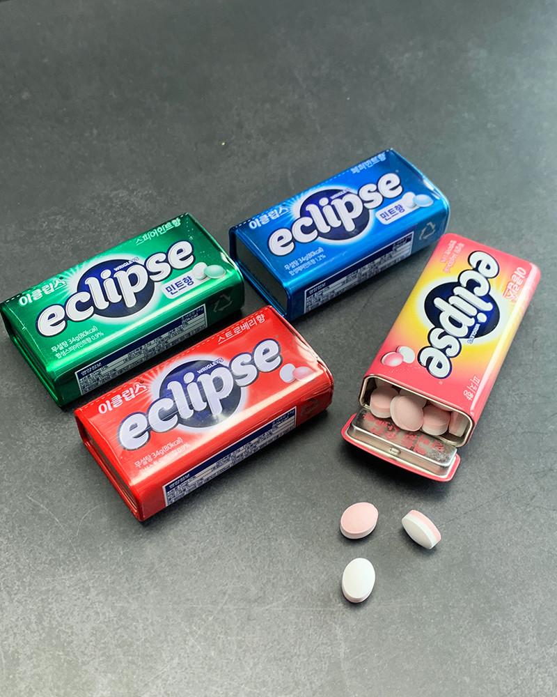 이클립스 사탕 시원 상쾌한 무설탕 당뇨인 캔디 간식 4종
