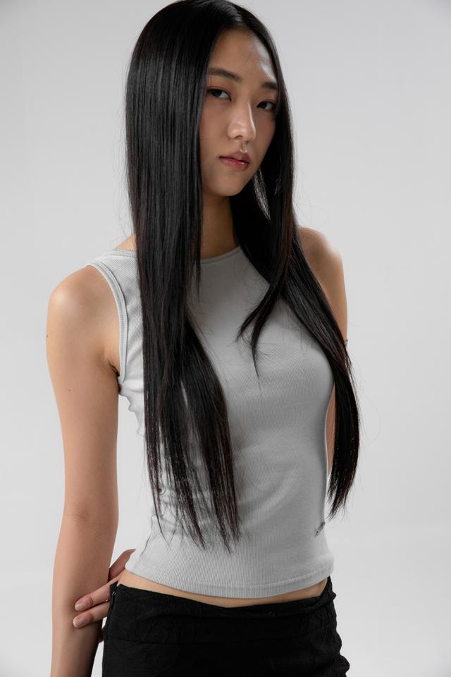 Overlap sleeveless 003
