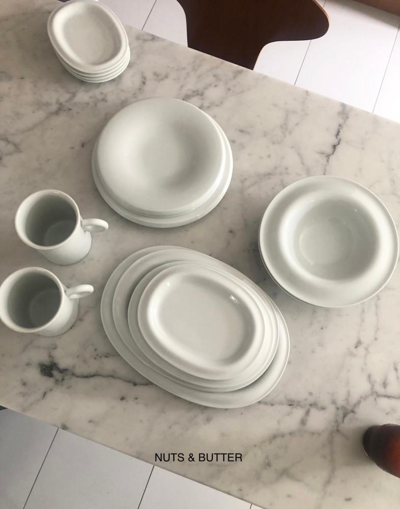 1400 Mitterteich [1400 온다] 오벌 플레이트 6 size