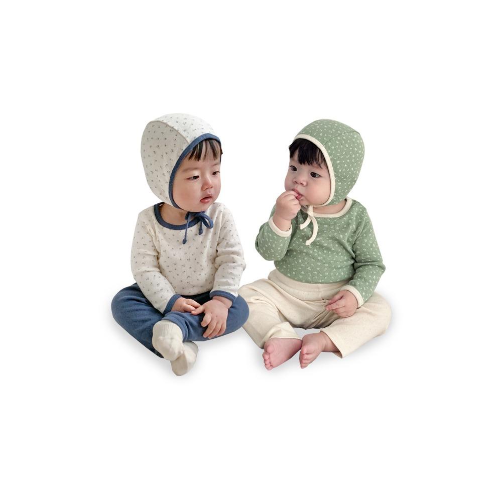 포레스트 베이비 수트  3Pcs 세트 (2컬러)