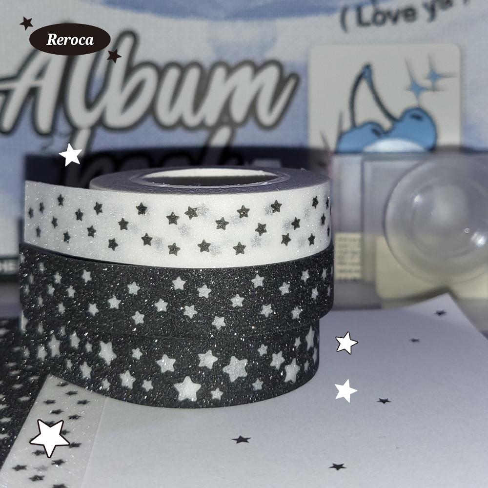 [레로카] 스타 글리터 마스킹테이프 3종