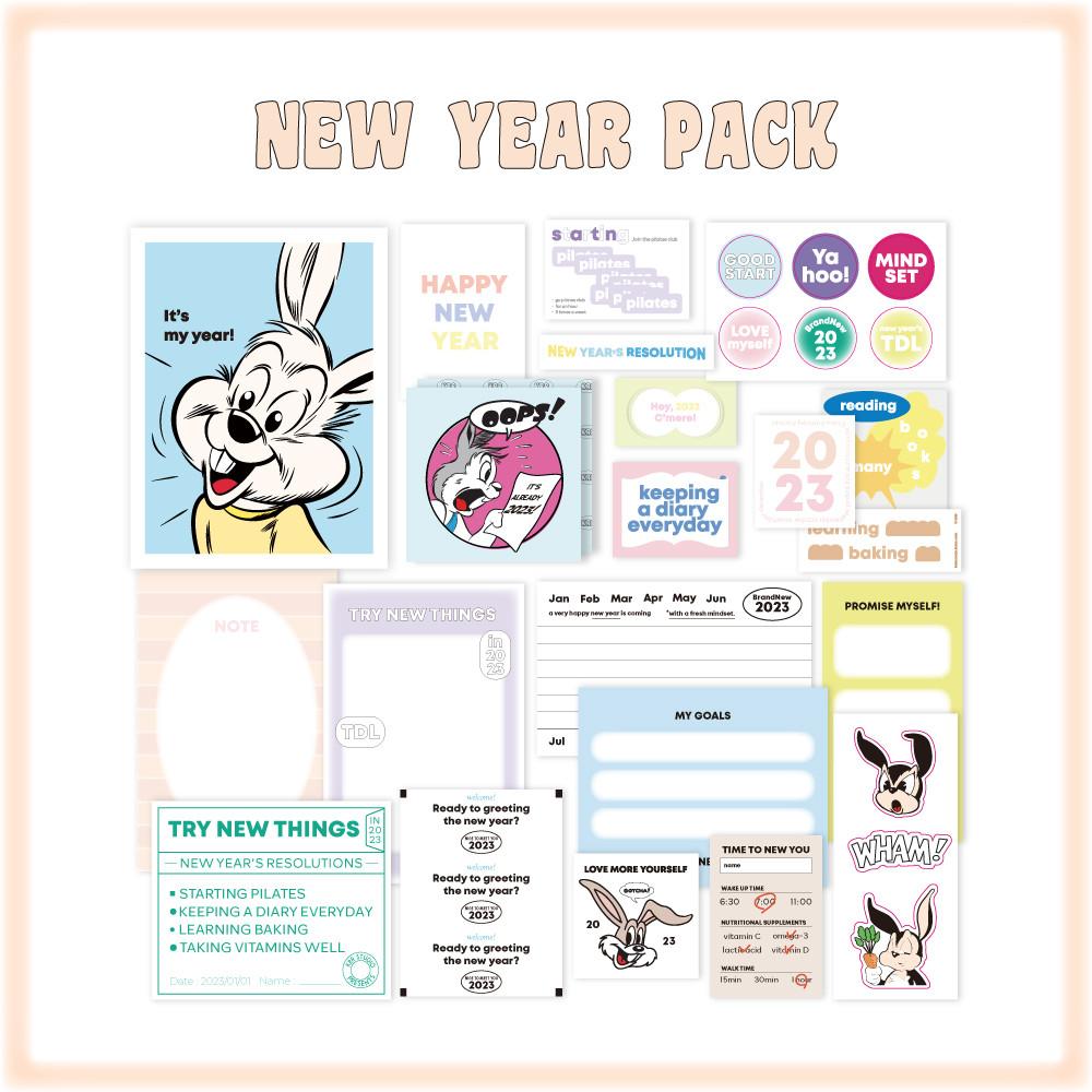 New Year Pack 뉴이어 스티커팩