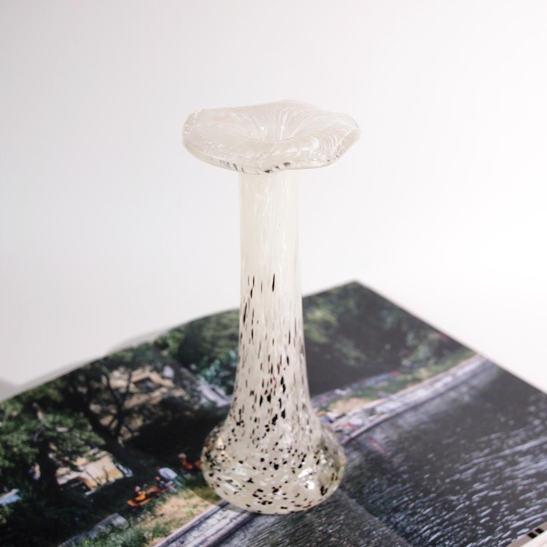 80s Vintage Murano Glass Bud Vase