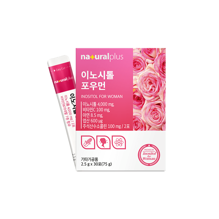 [내츄럴플러스] 콜린 미오이노시톨 포우먼 30포 1박스