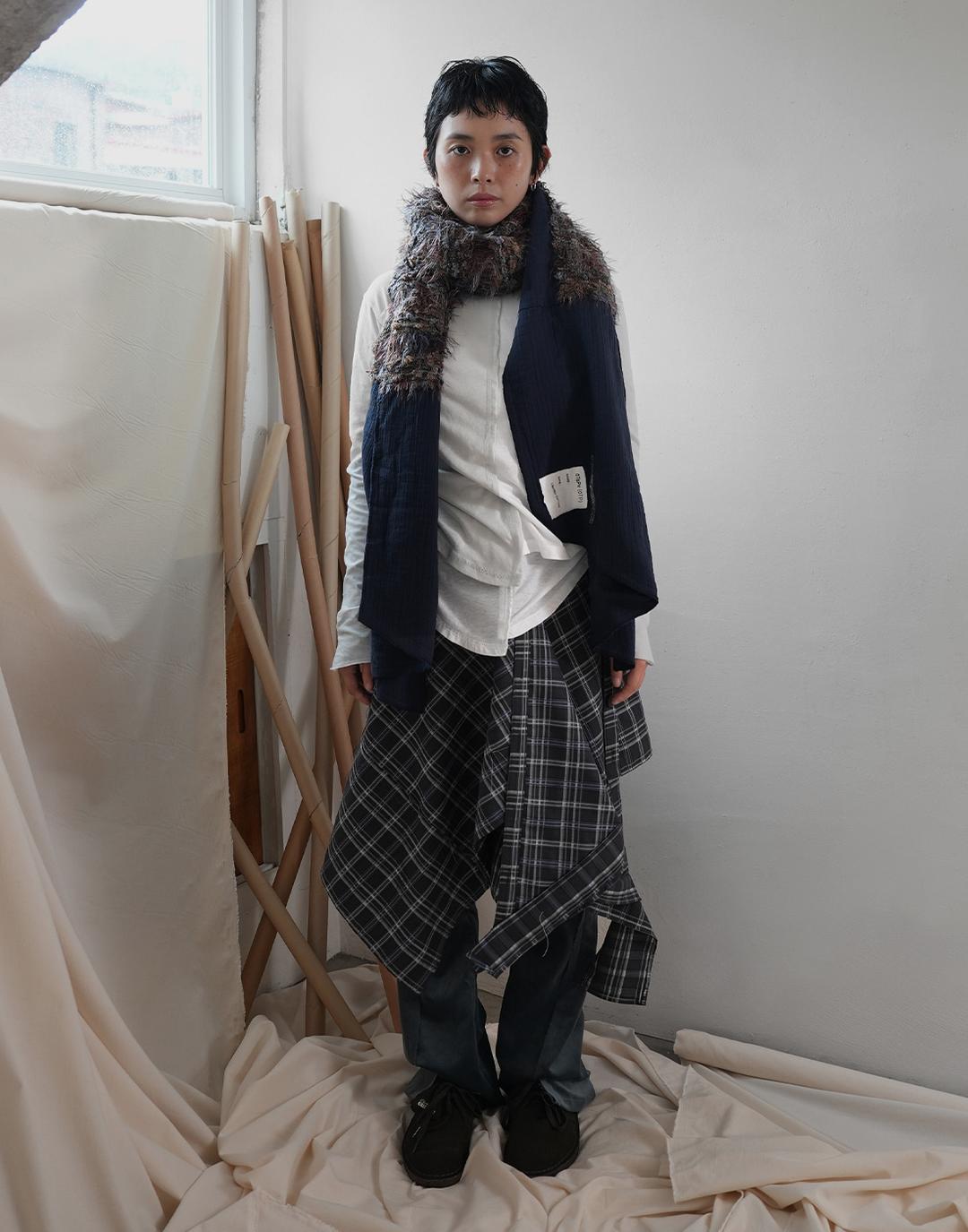 Freeform Wrap (Navy)