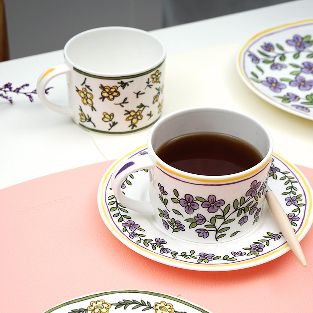 트위그뉴욕 커피잔 세트 포겟미낫