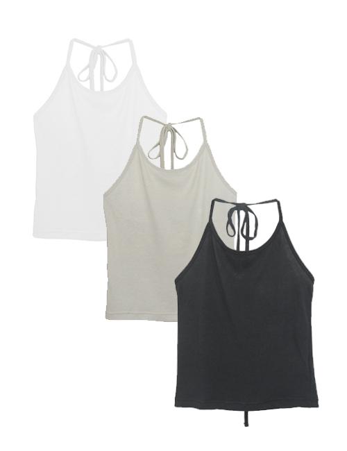 올슨 slender halter top