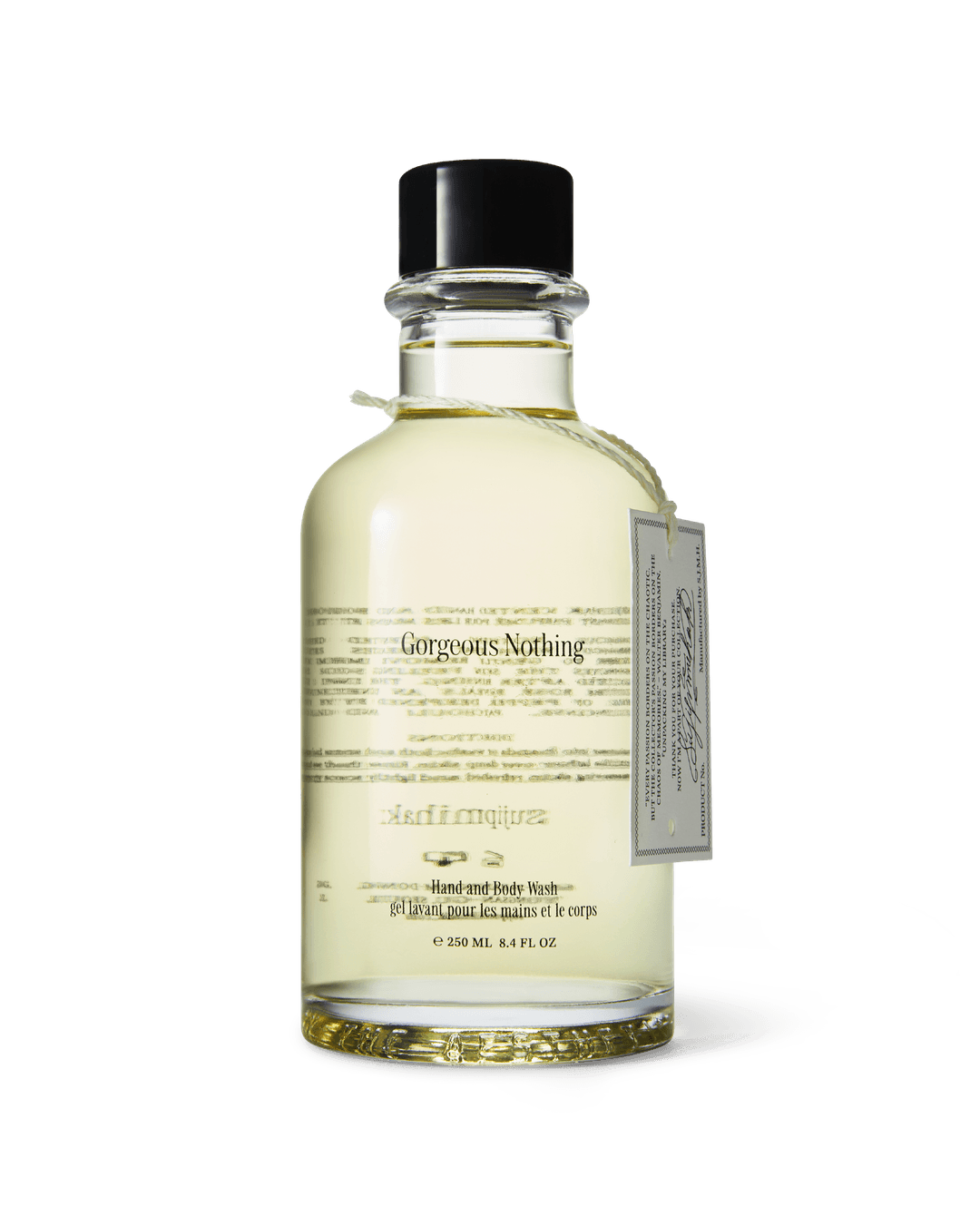 GORGEOUS NOTHING SCENTED HAND&BODY WASH 250ML